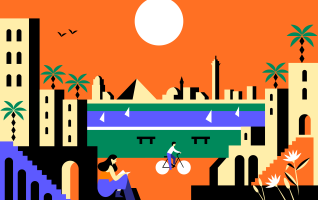 Illustration of Cairo